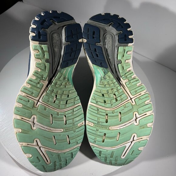 Brooks Adrenaline GTS 18 Womens Size 8 Running Shoes Blue Gym Walking Sneakers - Picture 8 of 12